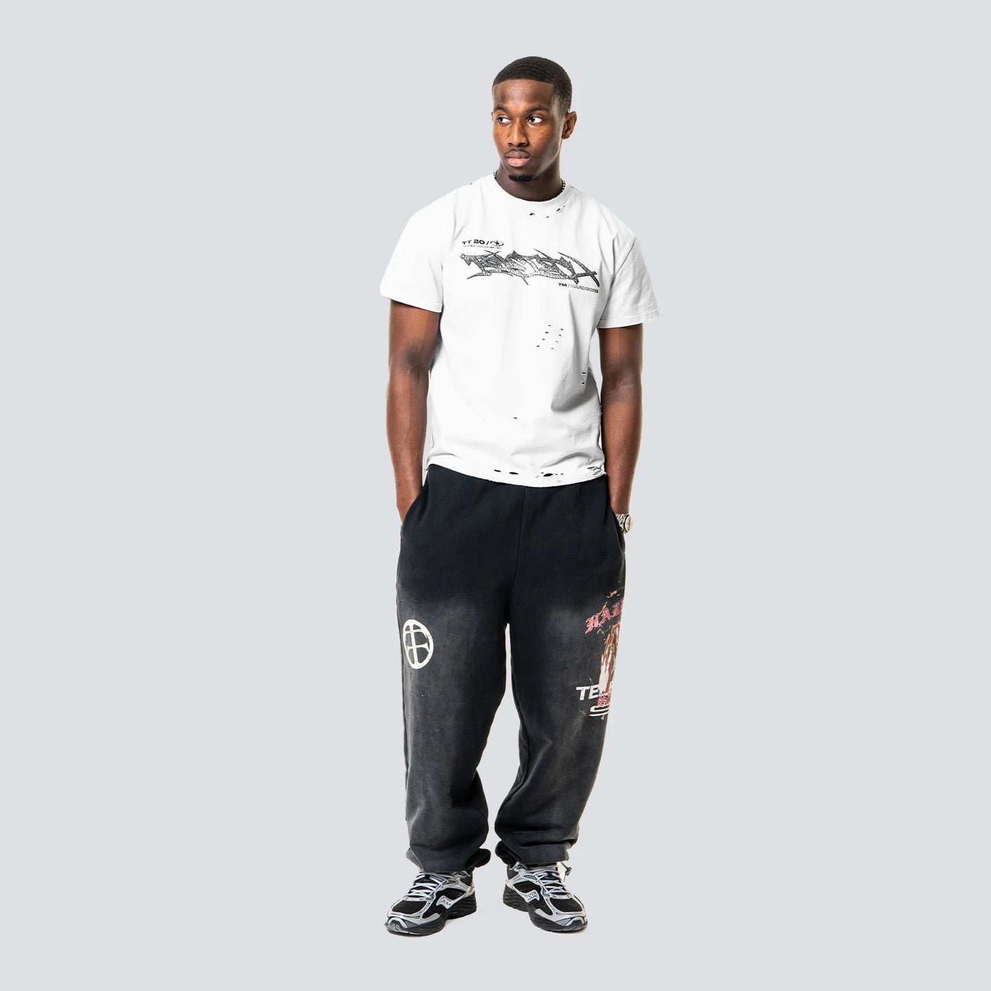 Graff Distressed Cotton Tee