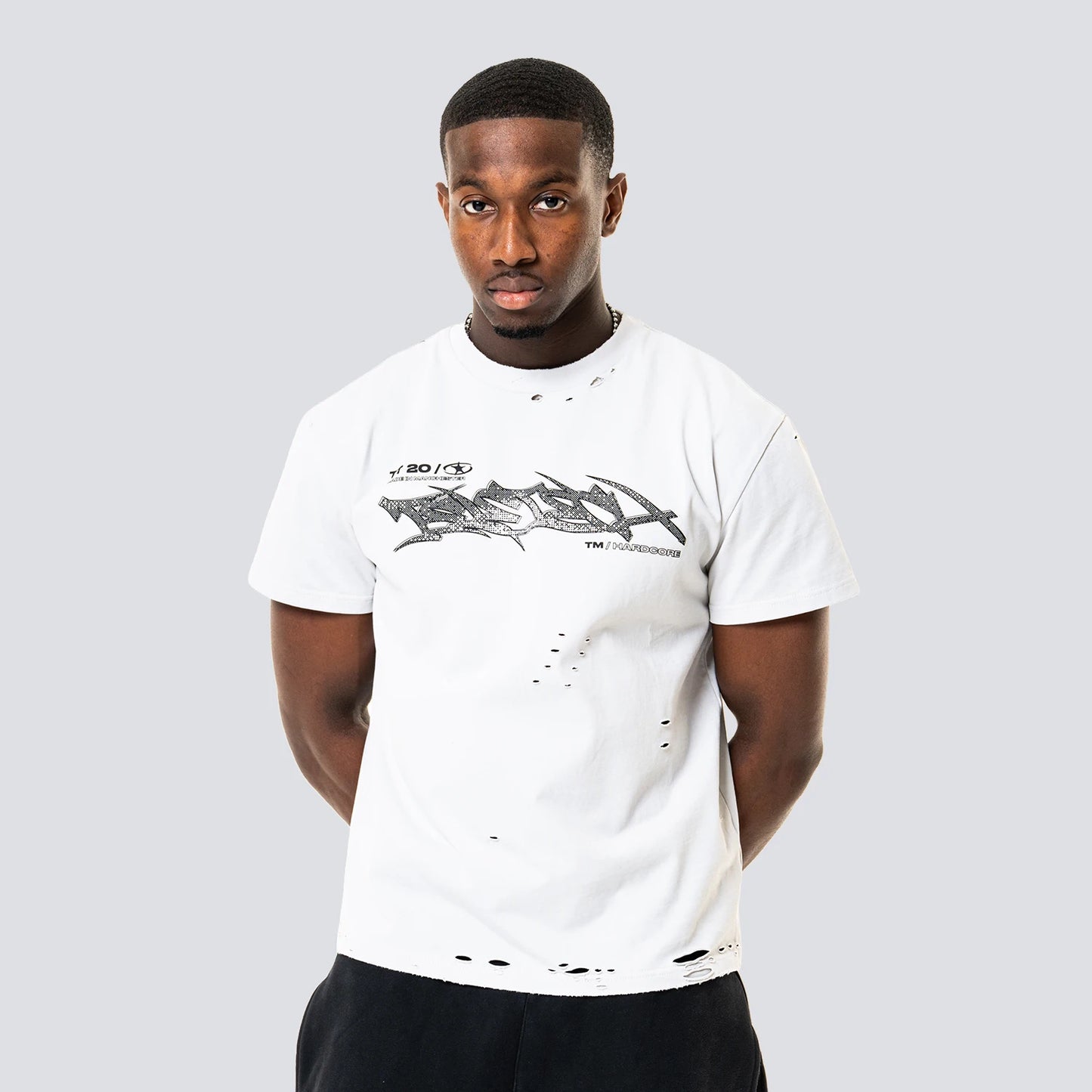 Graff Distressed Cotton Tee