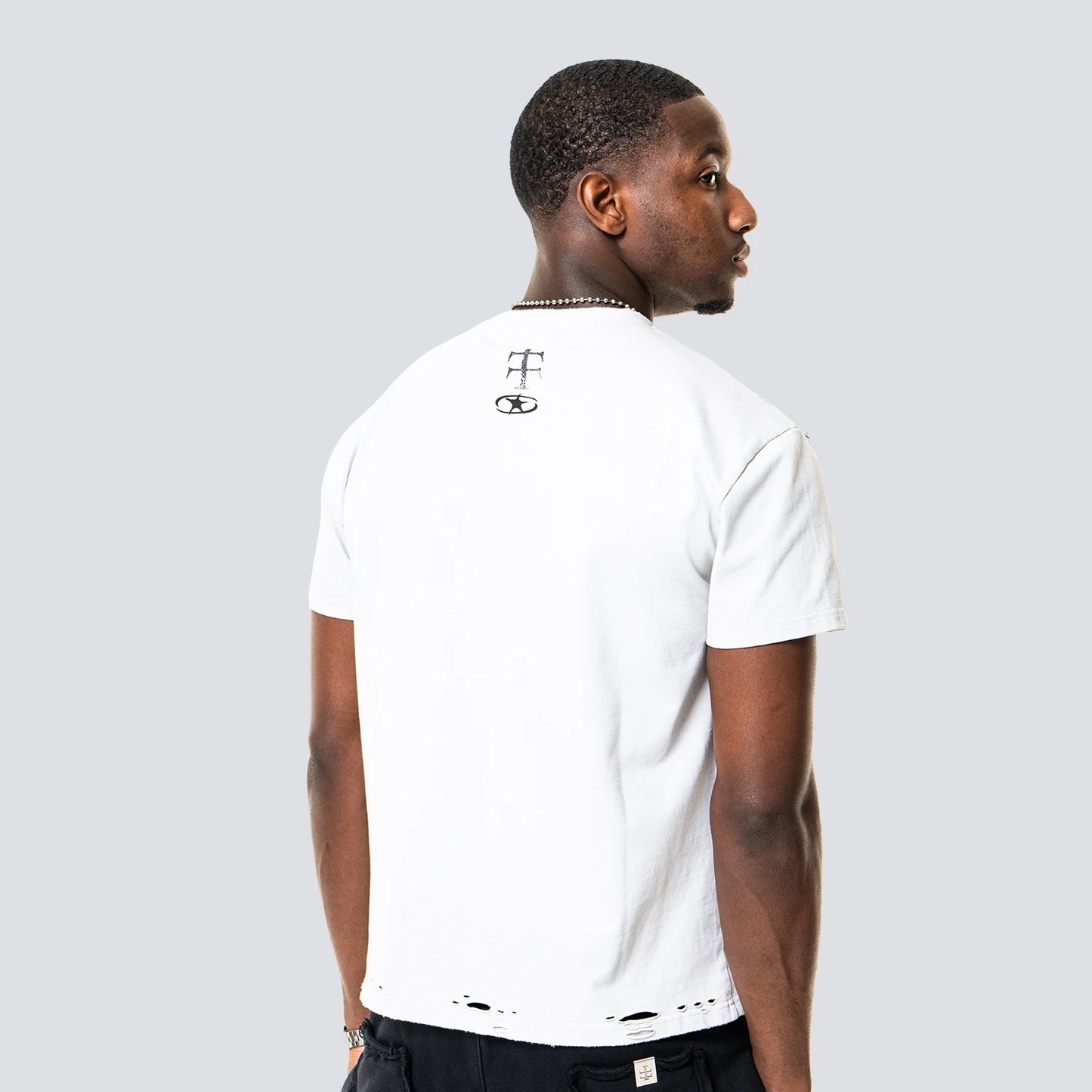 Graff Distressed Cotton Tee