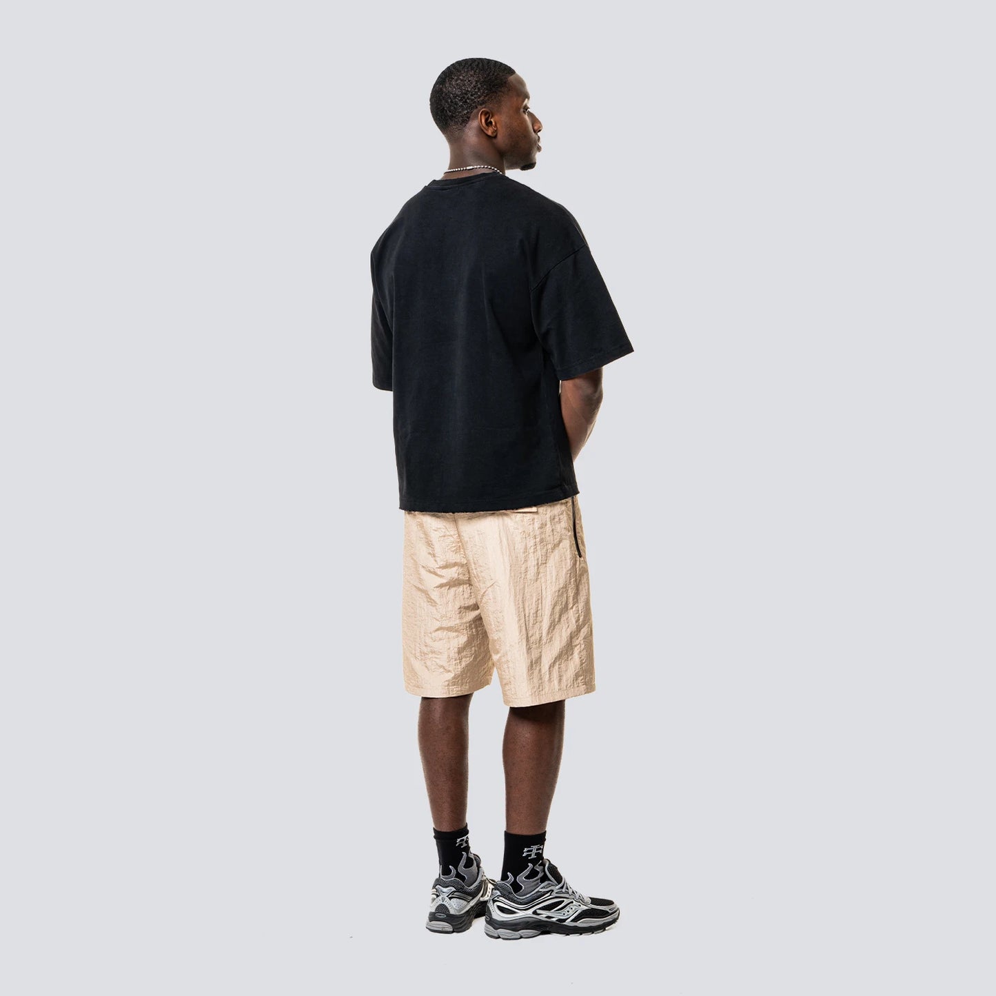Crinkle Shine Tech Short [GOLD]